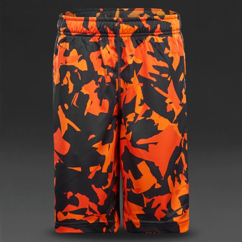 Nike Sportswear Fly Allover Print Shorts Citrus Orange / Anthracite / Anthracite for Boys